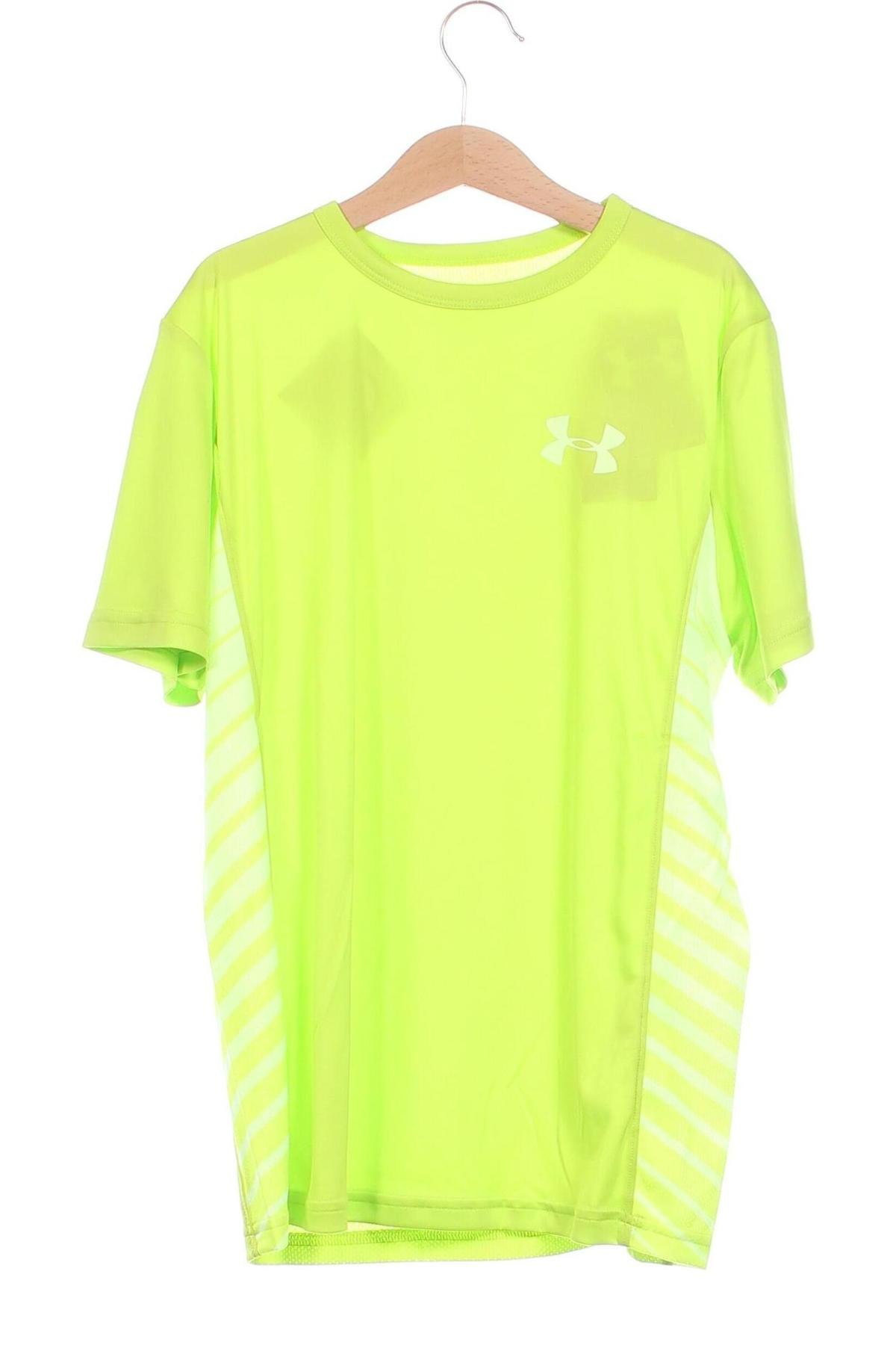 Kinder T-Shirt Under Armour, Größe 12-13y/ 158-164 cm, Farbe Grün, Preis 24,63 €