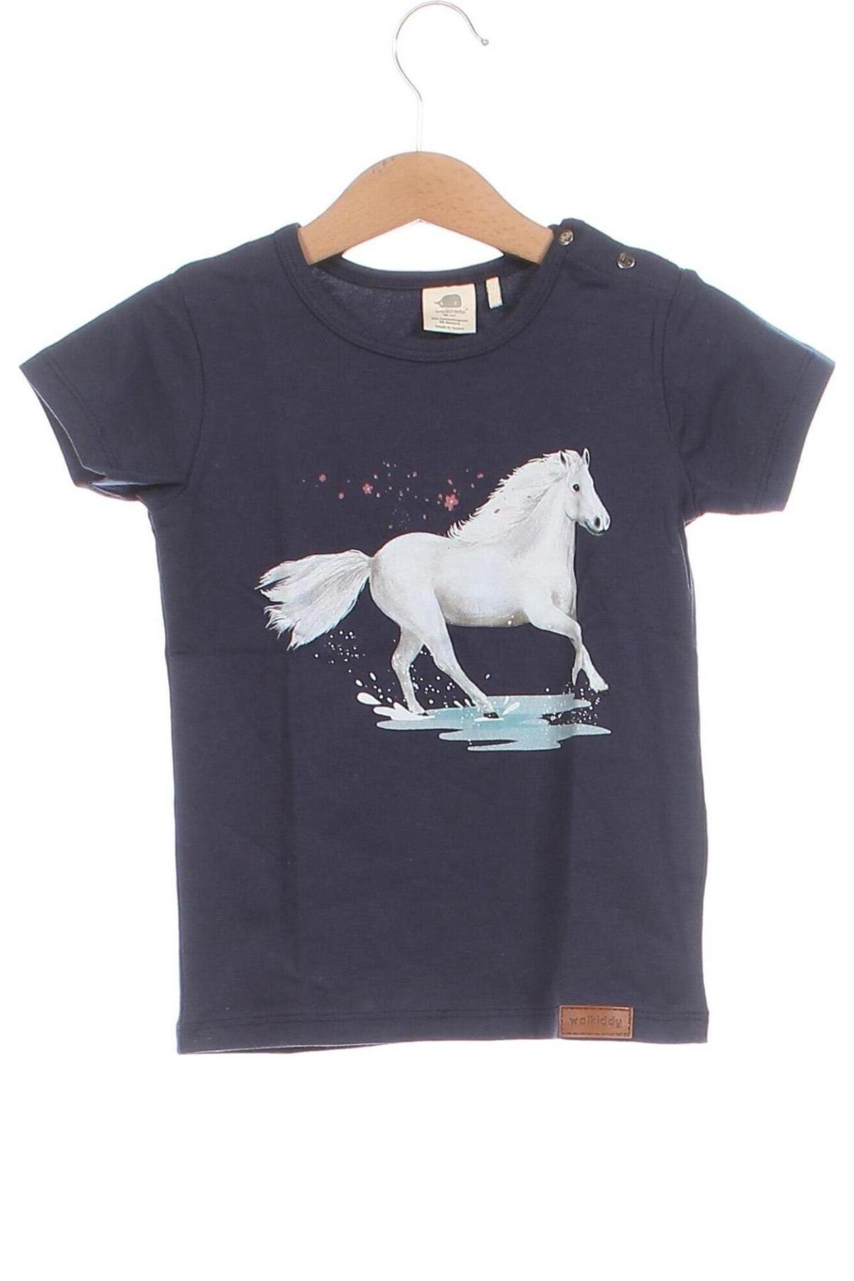 Kinder T-Shirt Walkiddy, Größe 18-24m/ 86-98 cm, Farbe Blau, Preis € 8,25