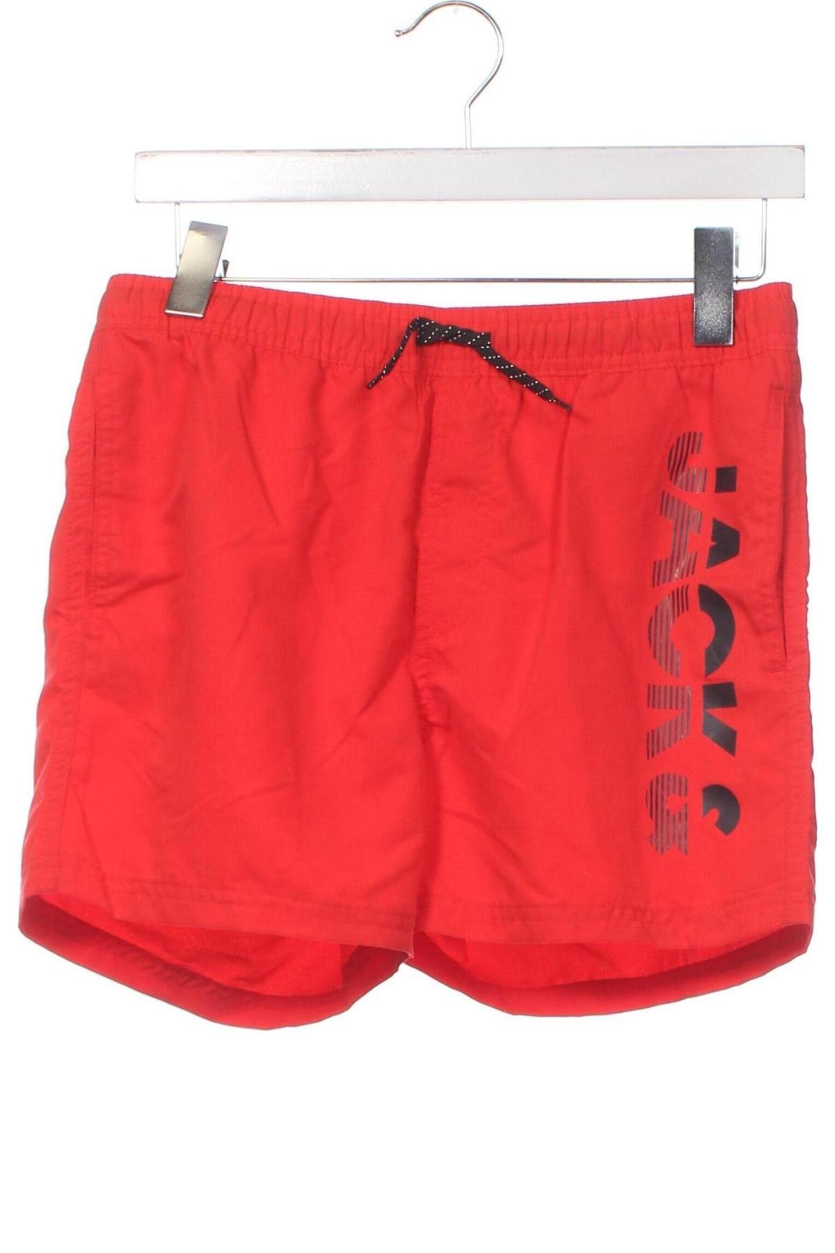 Dětské plavky  Jack & Jones, Velikost 12-13y/ 158-164 cm, Barva Červená, Cena  469,00 Kč