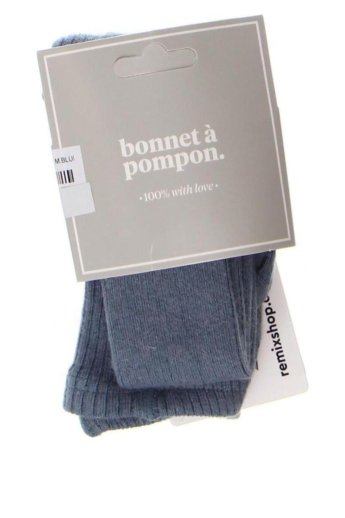 Παιδικό καλσόν Bonnet A Pompon, Μέγεθος 18-24m/ 86-98 εκ., Χρώμα Μπλέ, Τιμή 19,21 €