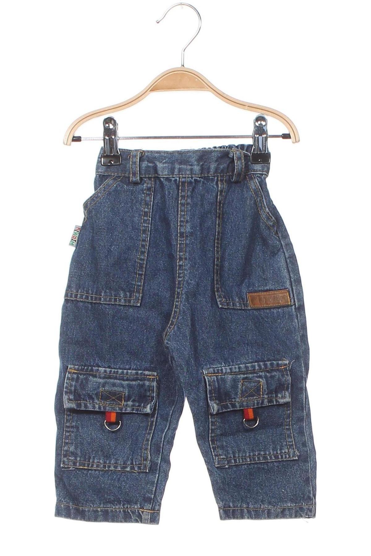 Kinderjeans, Größe 6-9m/ 68-74 cm, Farbe Blau, Preis 5,60 €