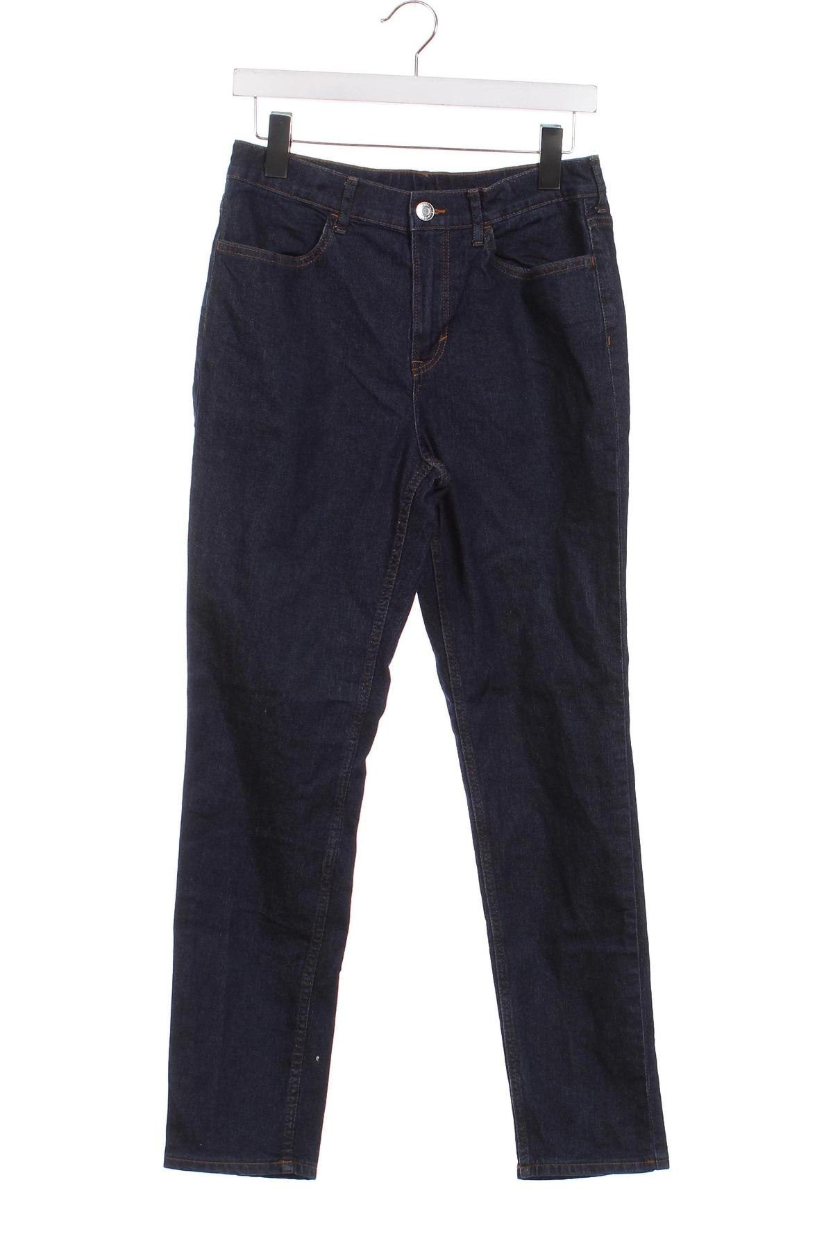 Dziecięce jeansy H&M, Rozmiar 14-15y/ 168-170 cm, Kolor Niebieski, Cena 32,75 zł