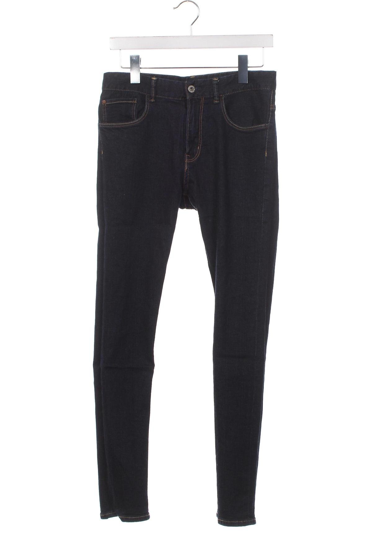 Dětské džíny  H&M, Velikost 12-13y/ 158-164 cm, Barva Modrá, Cena  198,00 Kč