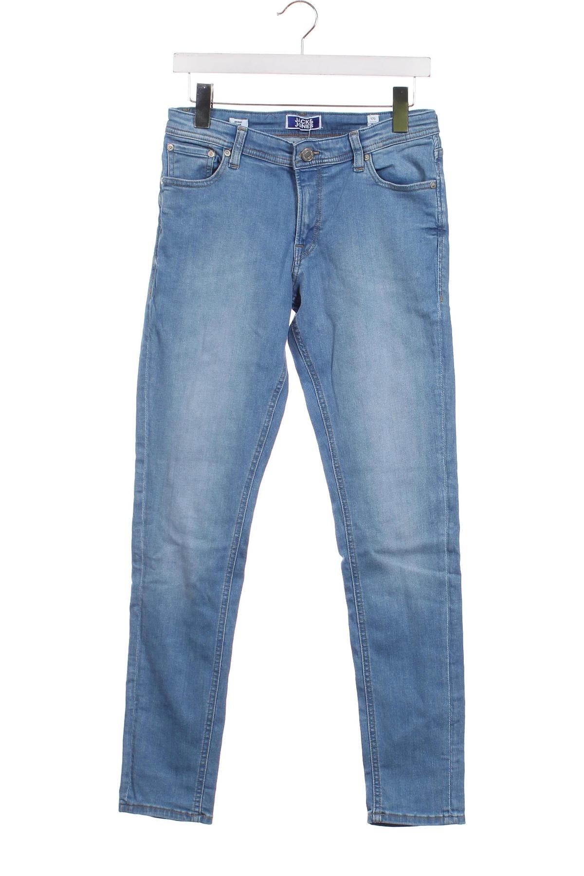 Blugi pentru copii Jack & Jones, Mărime 14-15y/ 168-170 cm, Culoare Albastru, Preț 85,53 Lei