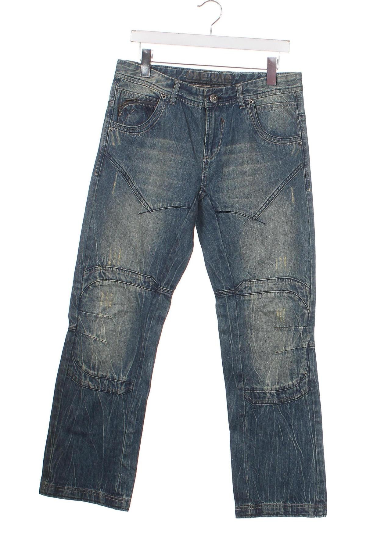 Dziecięce jeansy One By One, Rozmiar 12-13y/ 158-164 cm, Kolor Niebieski, Cena 35,76 zł