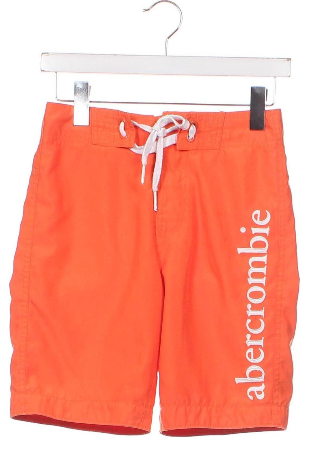 Детски къс панталон Abercrombie Kids, Размер 4-5y/ 110-116 см, Цвят Оранжев, Цена 17,25 лв.