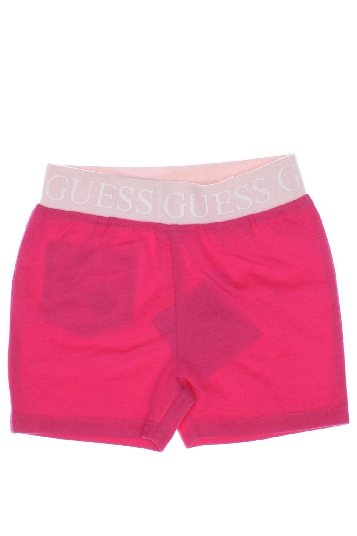 Pantaloni scurți pentru copii Guess, Mărime 1-2m/ 50-56 cm, Culoare Roz, Preț 50,66 Lei