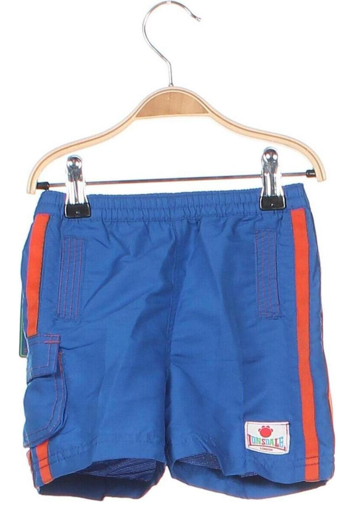 Παιδικό κοντό παντελόνι Lonsdale, Μέγεθος 12-18m/ 80-86 εκ., Χρώμα Μπλέ, Τιμή 3,38 €
