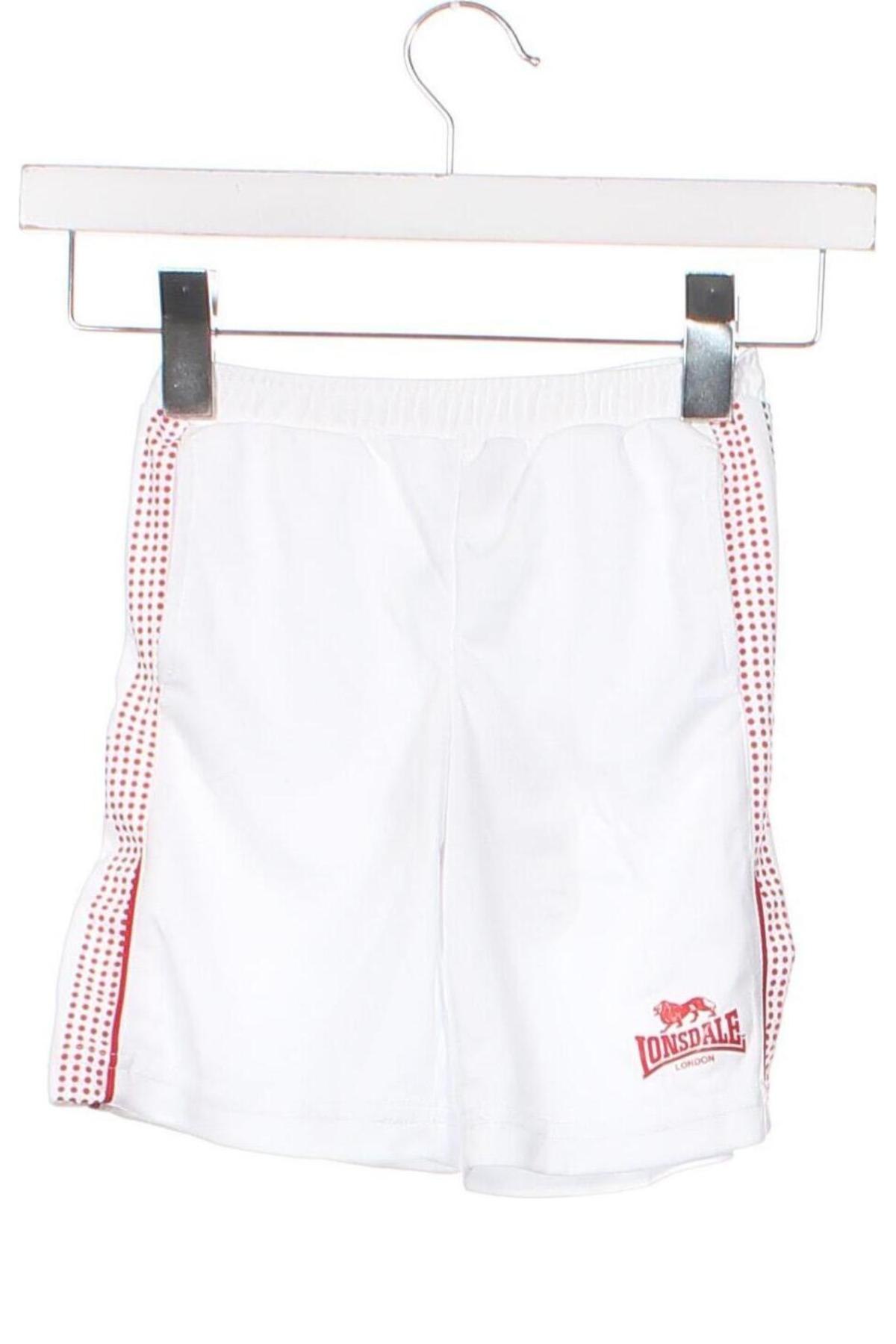 Detské krátke nohavice  Lonsdale, Veľkosť 3-4y/ 104-110 cm, Farba Biela, Cena  2,59 €
