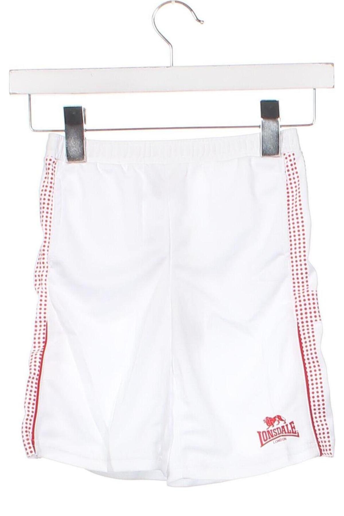 Pantaloni scurți pentru copii Lonsdale, Mărime 5-6y/ 116-122 cm, Culoare Alb, Preț 56,12 Lei