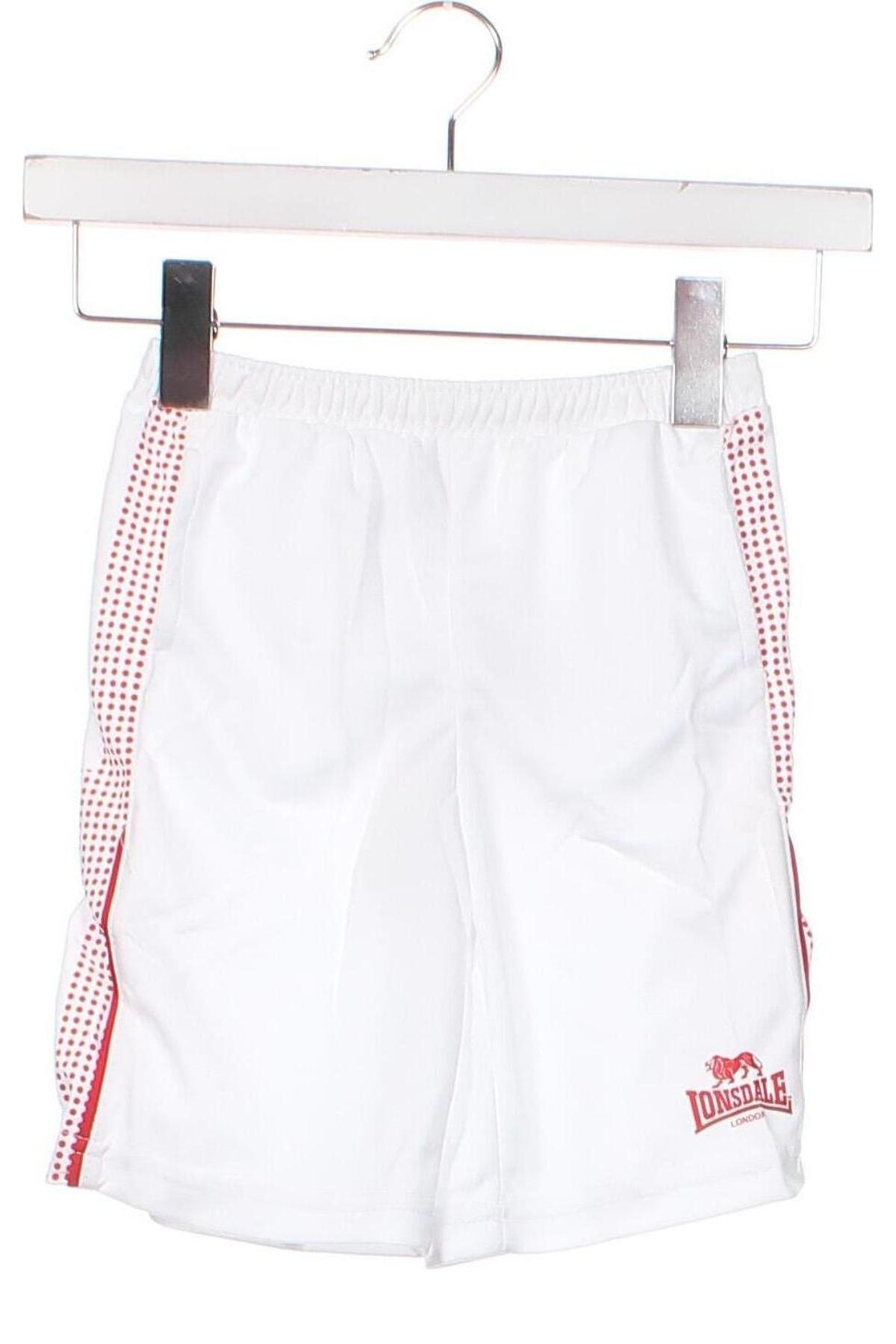 Pantaloni scurți pentru copii Lonsdale, Mărime 5-6y/ 116-122 cm, Culoare Alb, Preț 26,94 Lei
