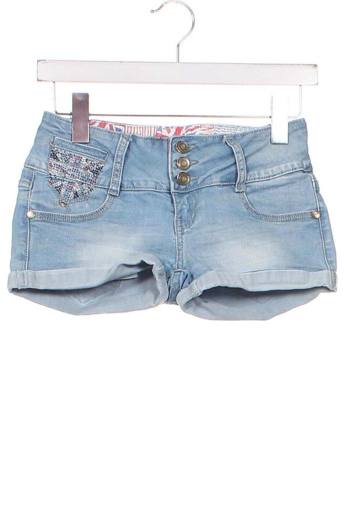 Pantaloni scurți pentru copii Miss Curry, Mărime 12-13y/ 158-164 cm, Culoare Albastru, Preț 46,84 Lei