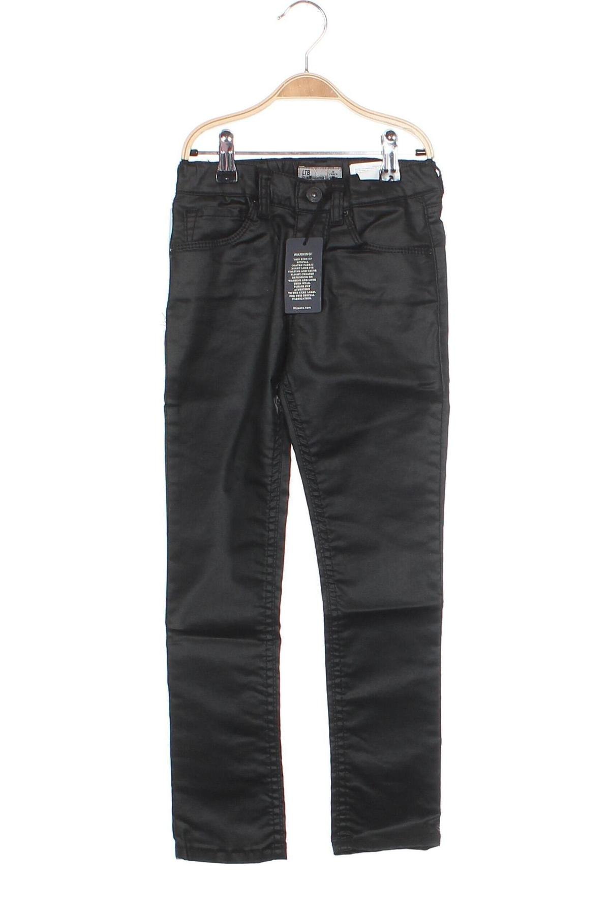 Pantaloni din piele, de copii Ltb, Mărime 7-8y/ 128-134 cm, Culoare Negru, Preț 85,89 Lei