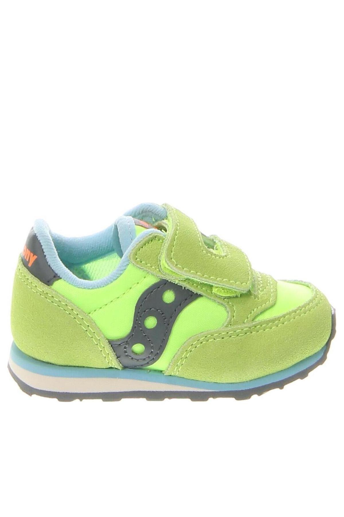 Детски обувки Saucony, Размер 20, Цвят Зелен, Цена 69,87 лв.