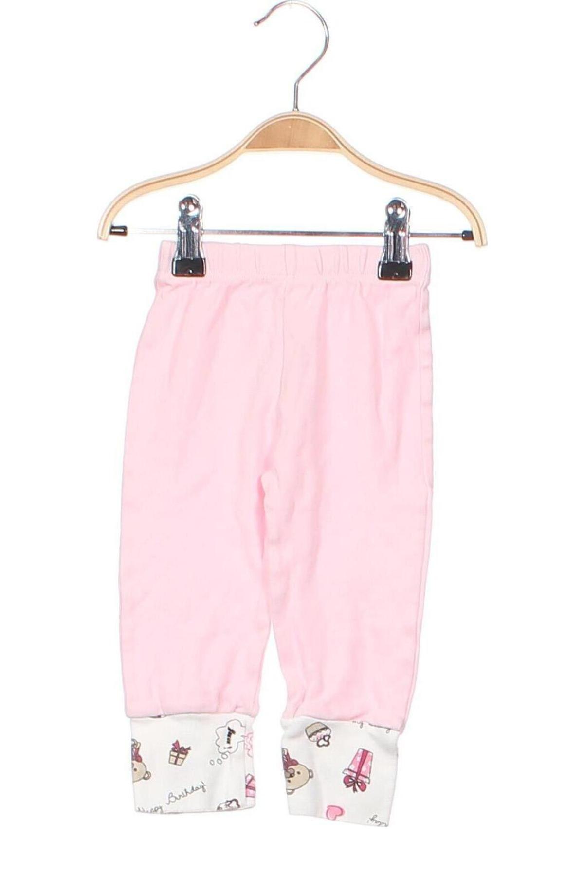 Детски панталон, Размер 2-3m/ 56-62 см, Цвят Розов, Цена 11,34 лв.