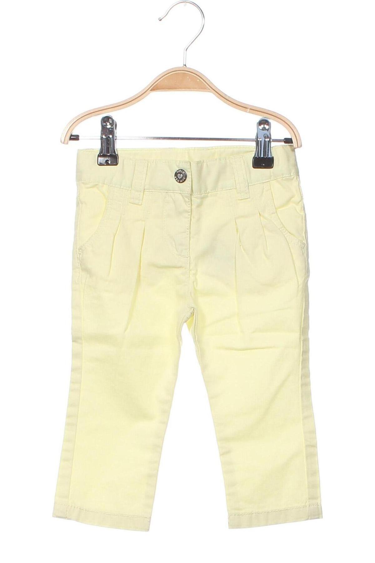 Παιδικό παντελόνι Impidimpi, Μέγεθος 9-12m/ 74-80 εκ., Χρώμα Κίτρινο, Τιμή 5,06 €