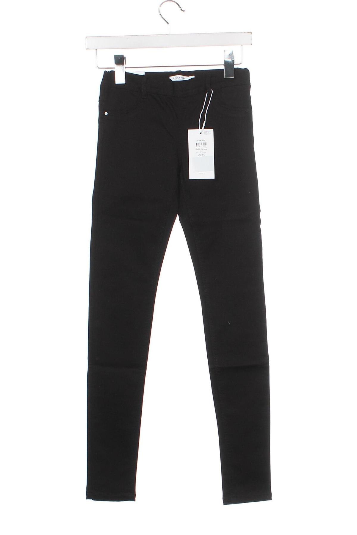 Детски панталон Name It, Размер 11-12y/ 152-158 см, Цвят Черен, Цена 64,00 лв.