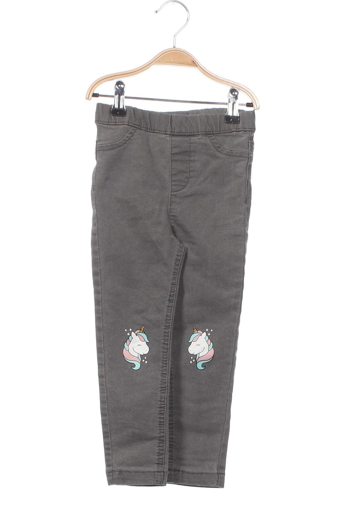Παιδικό παντελόνι Sinsay, Μέγεθος 2-3y/ 98-104 εκ., Χρώμα Γκρί, Τιμή 5,52 €