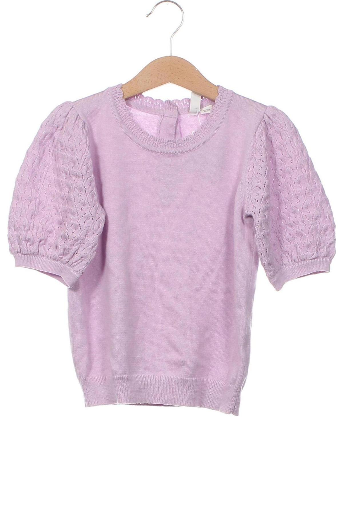 Детски пуловер Janie And Jack, Размер 4-5y/ 110-116 см, Цвят Лилав, Цена 16,00 лв.