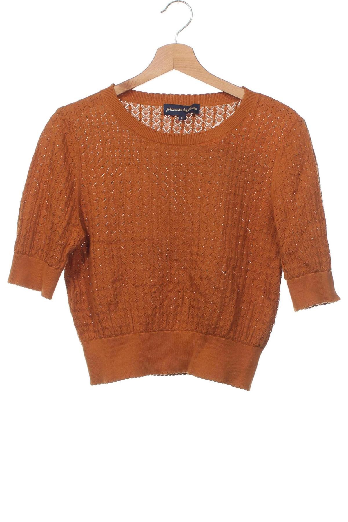 Детски пуловер Princess Highway, Размер 14-15y/ 168-170 см, Цвят Кафяв, Цена 6,24 лв.