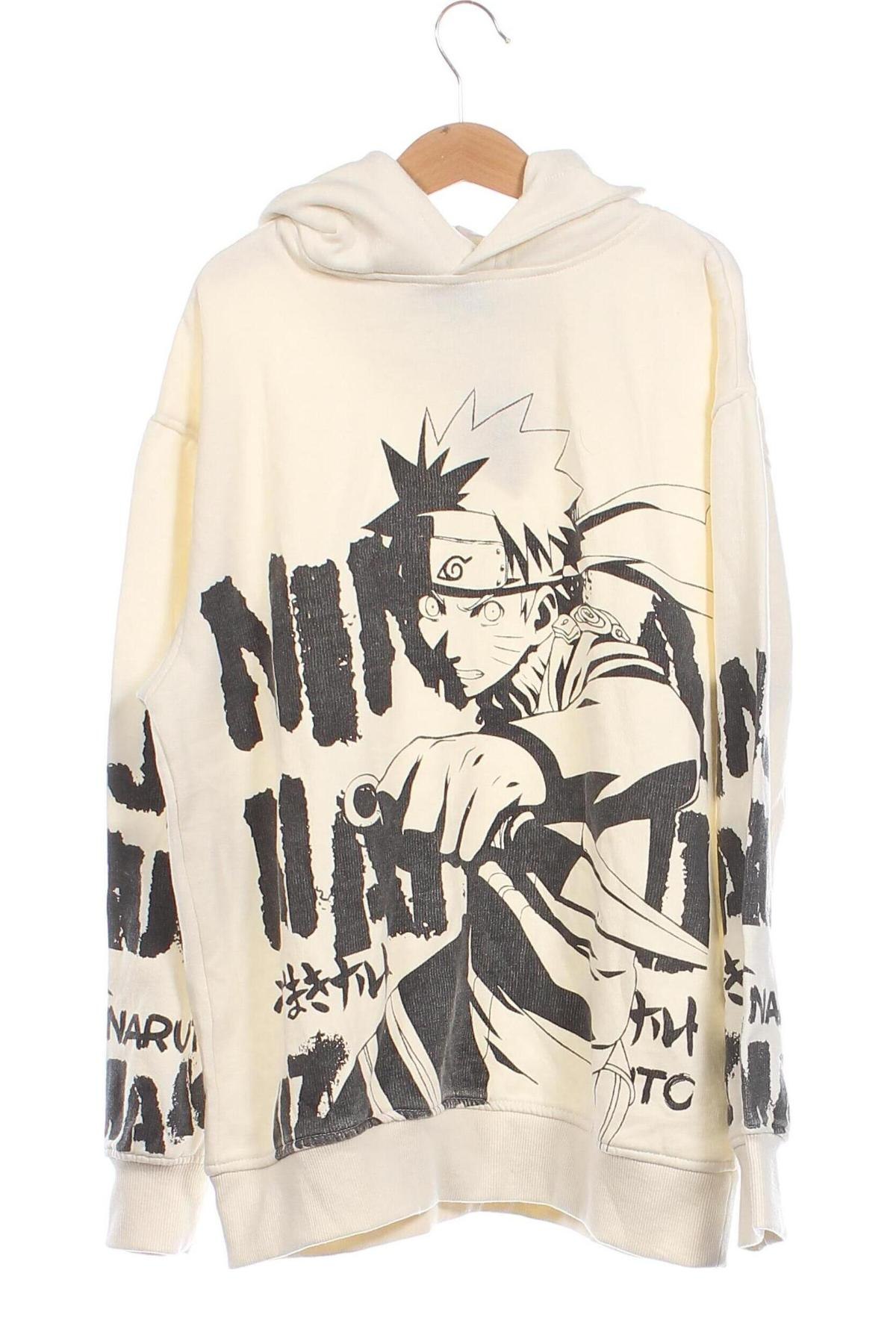 Kinder Sweatshirts Naruto Shippuden, Größe 10-11y/ 146-152 cm, Farbe Ecru, Preis € 9,23