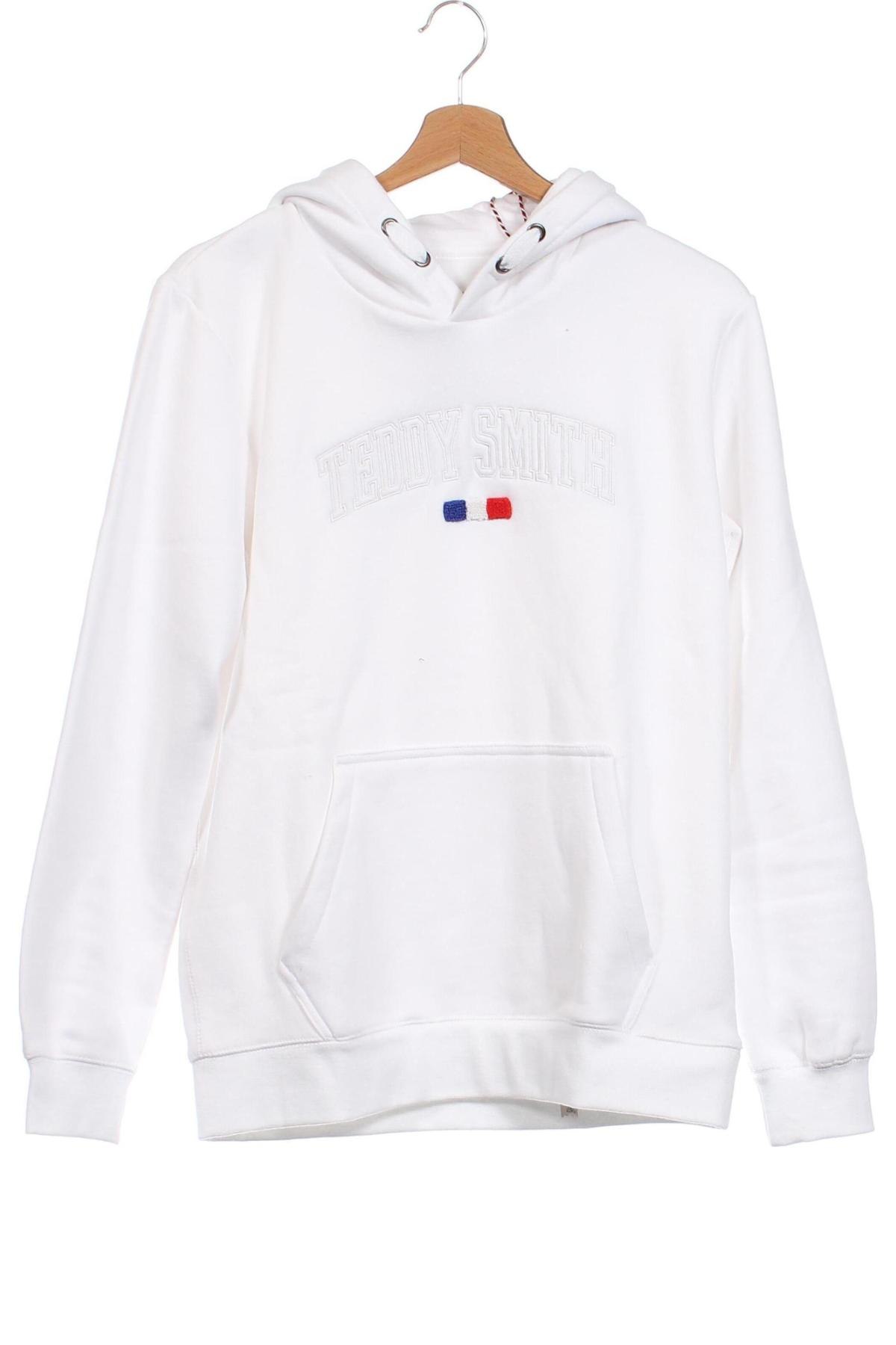 Kinder Sweatshirts Teddy Smith, Größe 15-18y/ 170-176 cm, Farbe Weiß, Preis 32,99 €