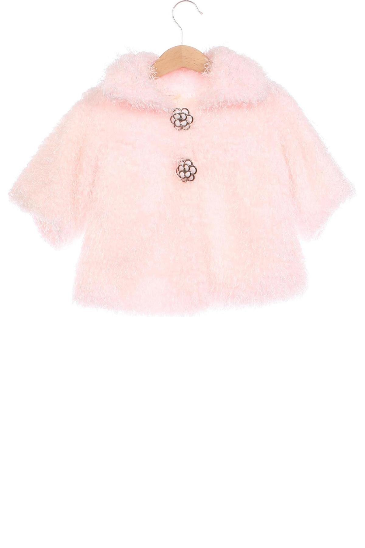 Dětský kabát , Velikost 7-8y/ 128-134 cm, Barva Růžová, Cena  400,00 Kč