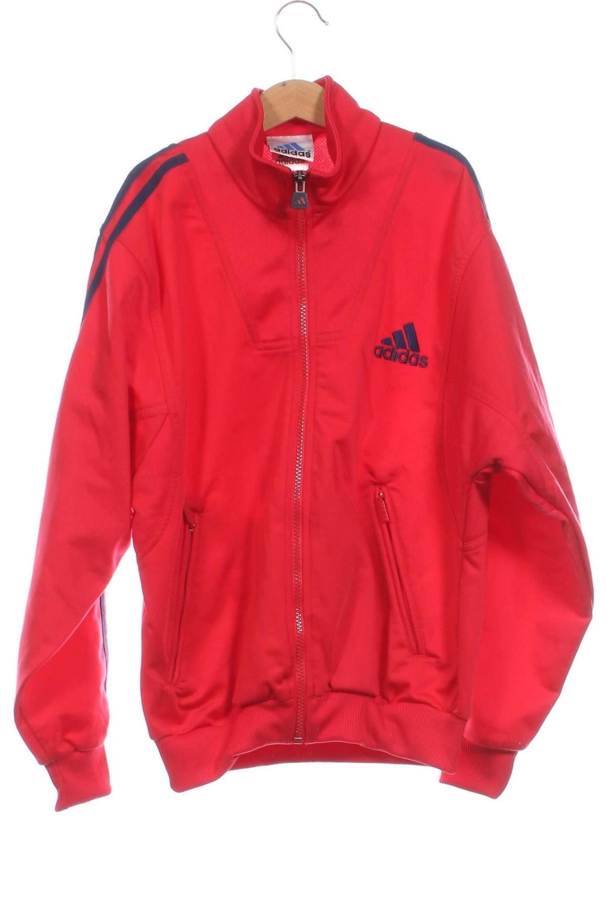 Παιδικό αθλητικό πάνω φόρμα Adidas, Μέγεθος 11-12y/ 152-158 εκ., Χρώμα Κόκκινο, Τιμή 29,27 €