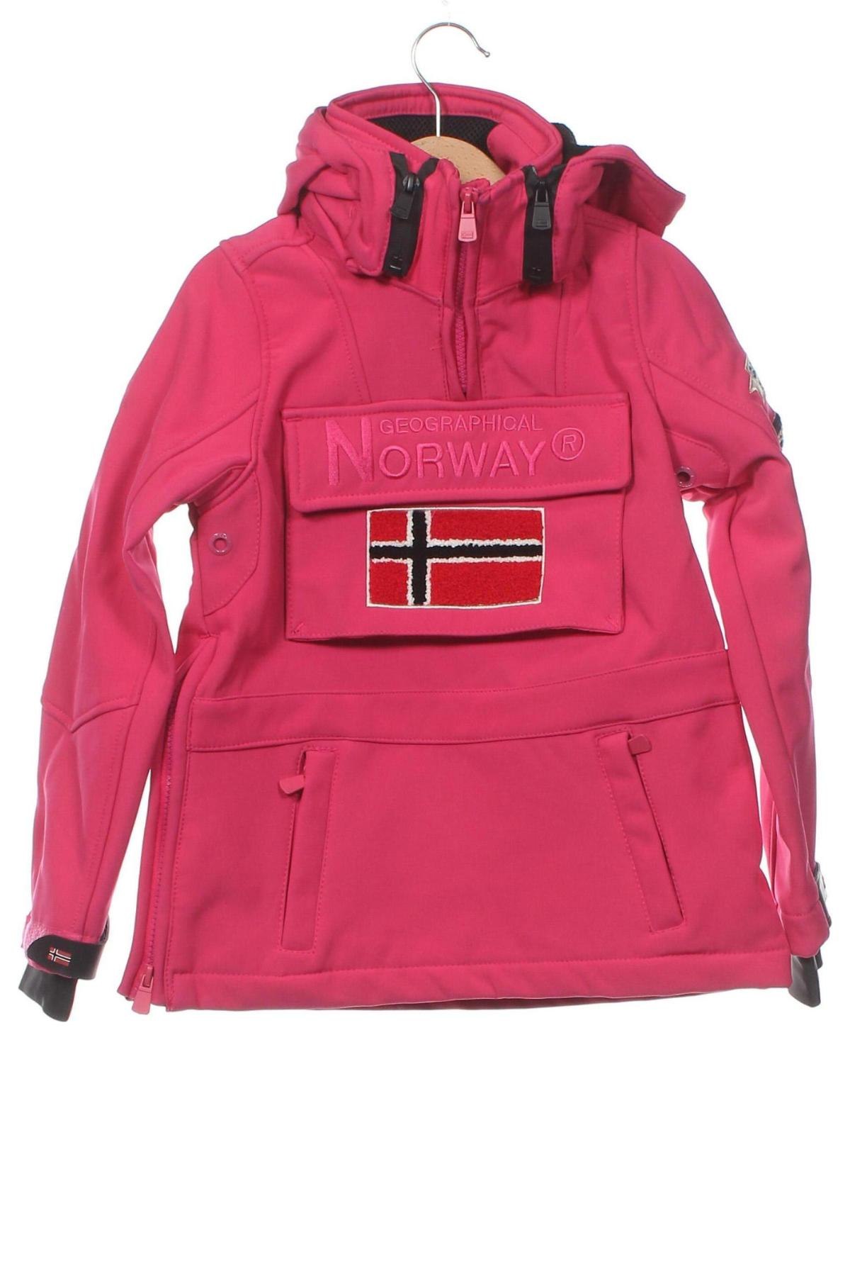 Детско яке Geographical Norway, Размер 6-7y/ 122-128 см, Цвят Многоцветен, Цена 42,66 лв.