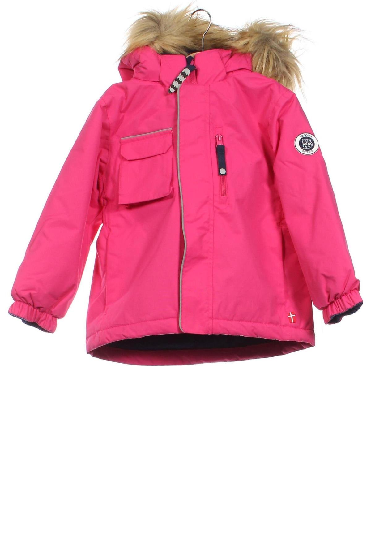 Παιδικό μπουφάν Racoon, Μέγεθος 2-3y/ 98-104 εκ., Χρώμα Ρόζ , Τιμή 97,42 €