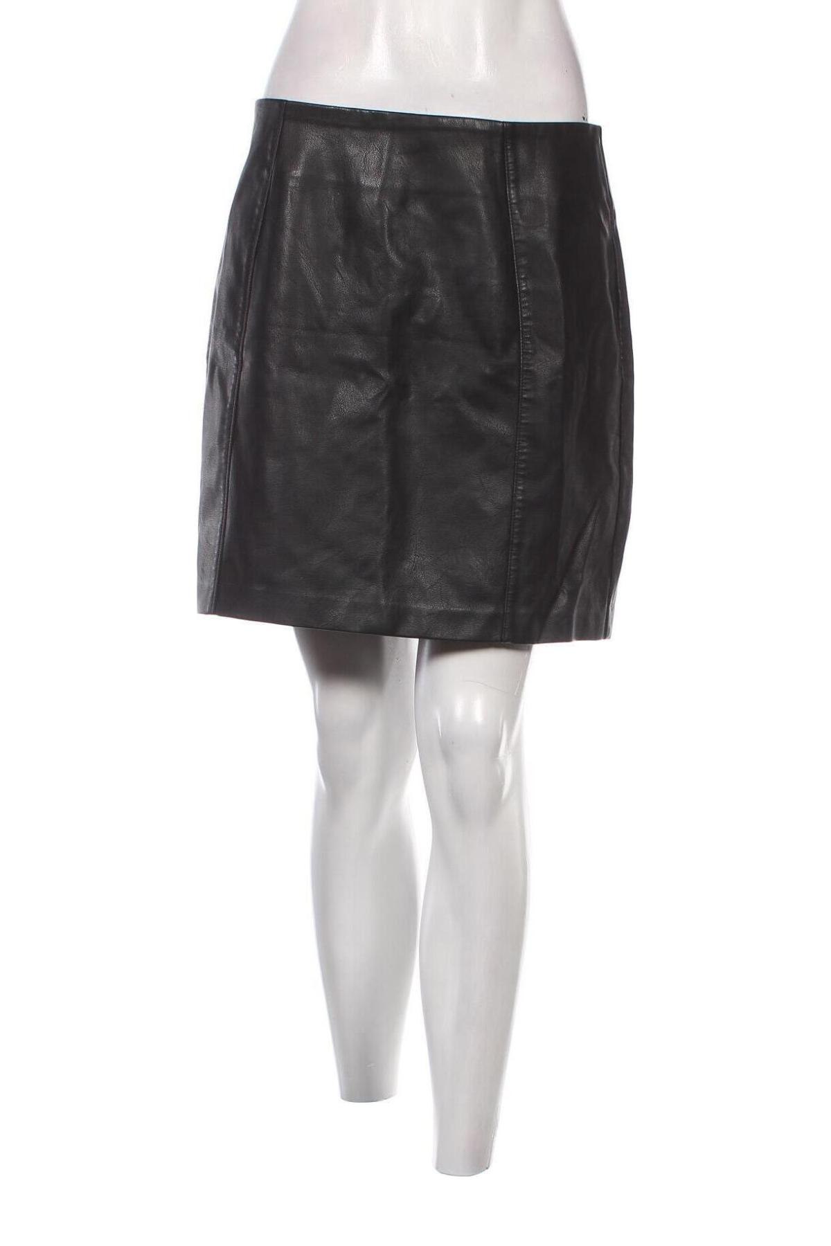 Kožená sukňa  New Look, Veľkosť L, Farba Čierna, Cena  4,09 €