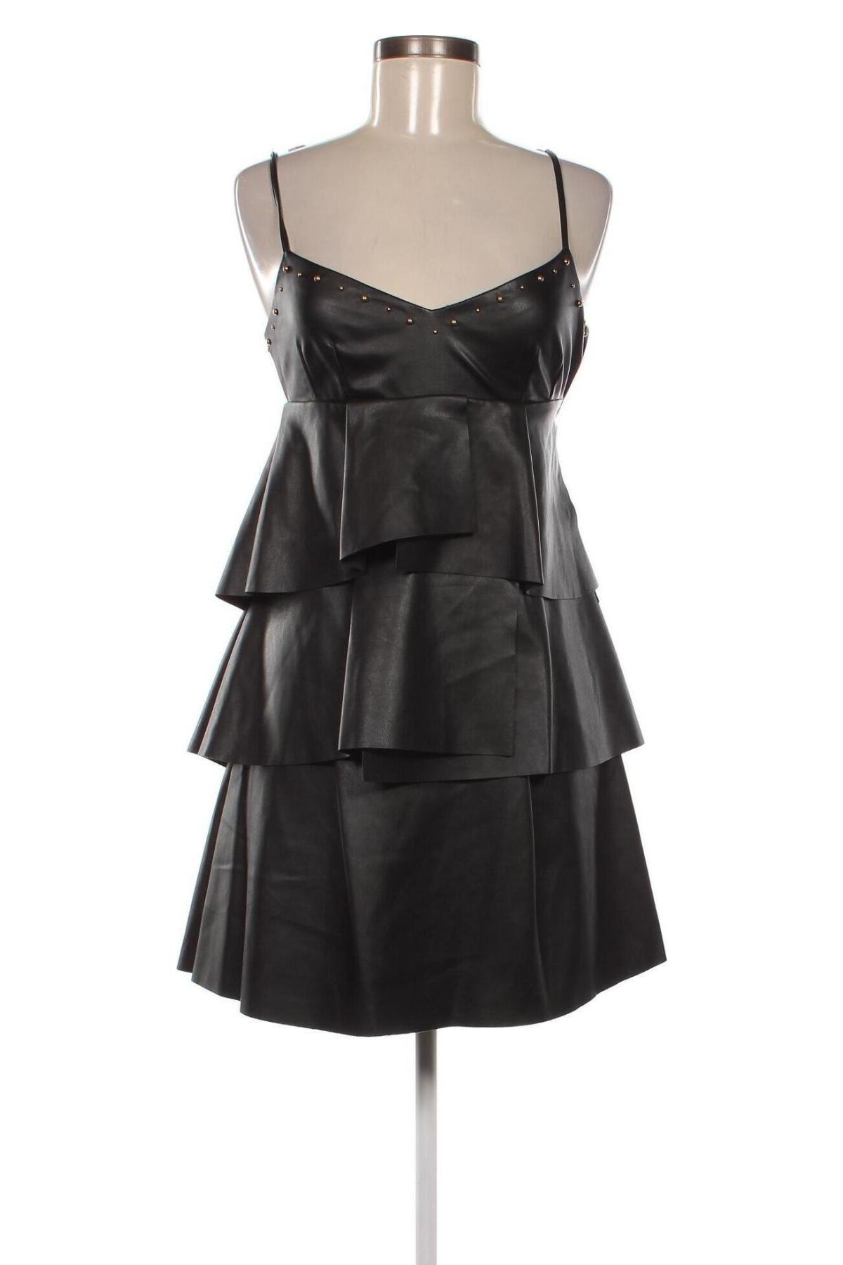 Kožené šaty  Liu Jo, Veľkosť M, Farba Čierna, Cena  112,95 €