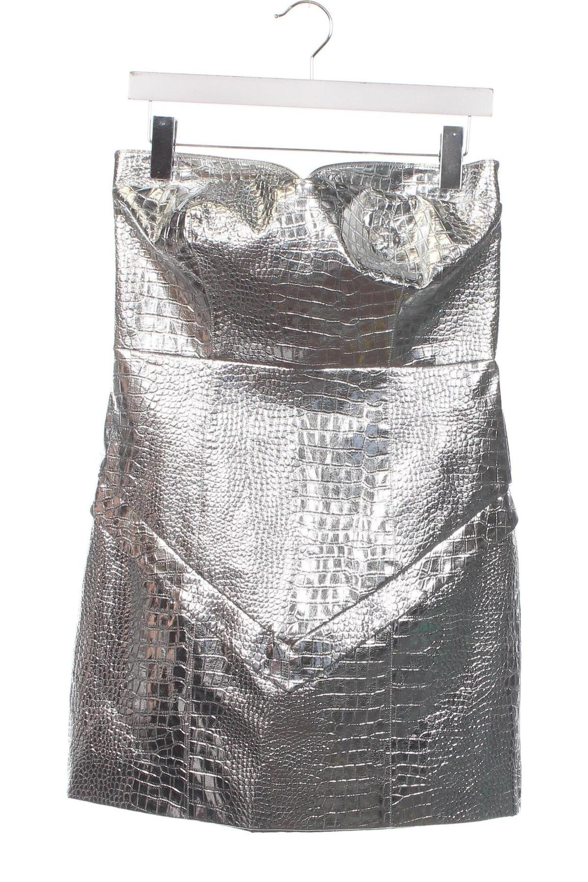 Rochie de piele ROTATE Birger Christensen, Mărime XS, Culoare Gri, Preț 1.154,61 Lei