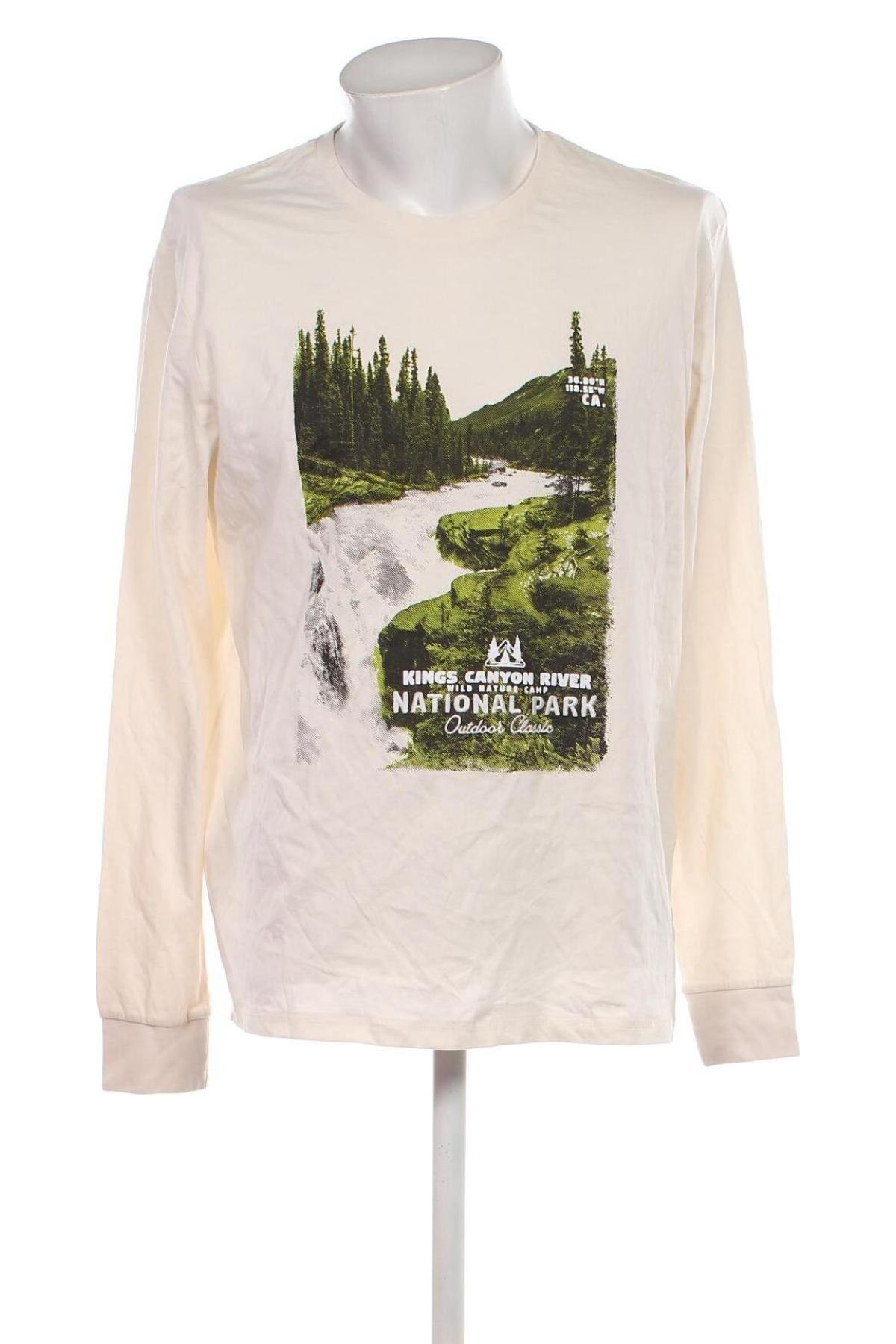 Ανδρική μπλούζα C&A, Μέγεθος XL, Χρώμα Εκρού, Τιμή 6,35 €