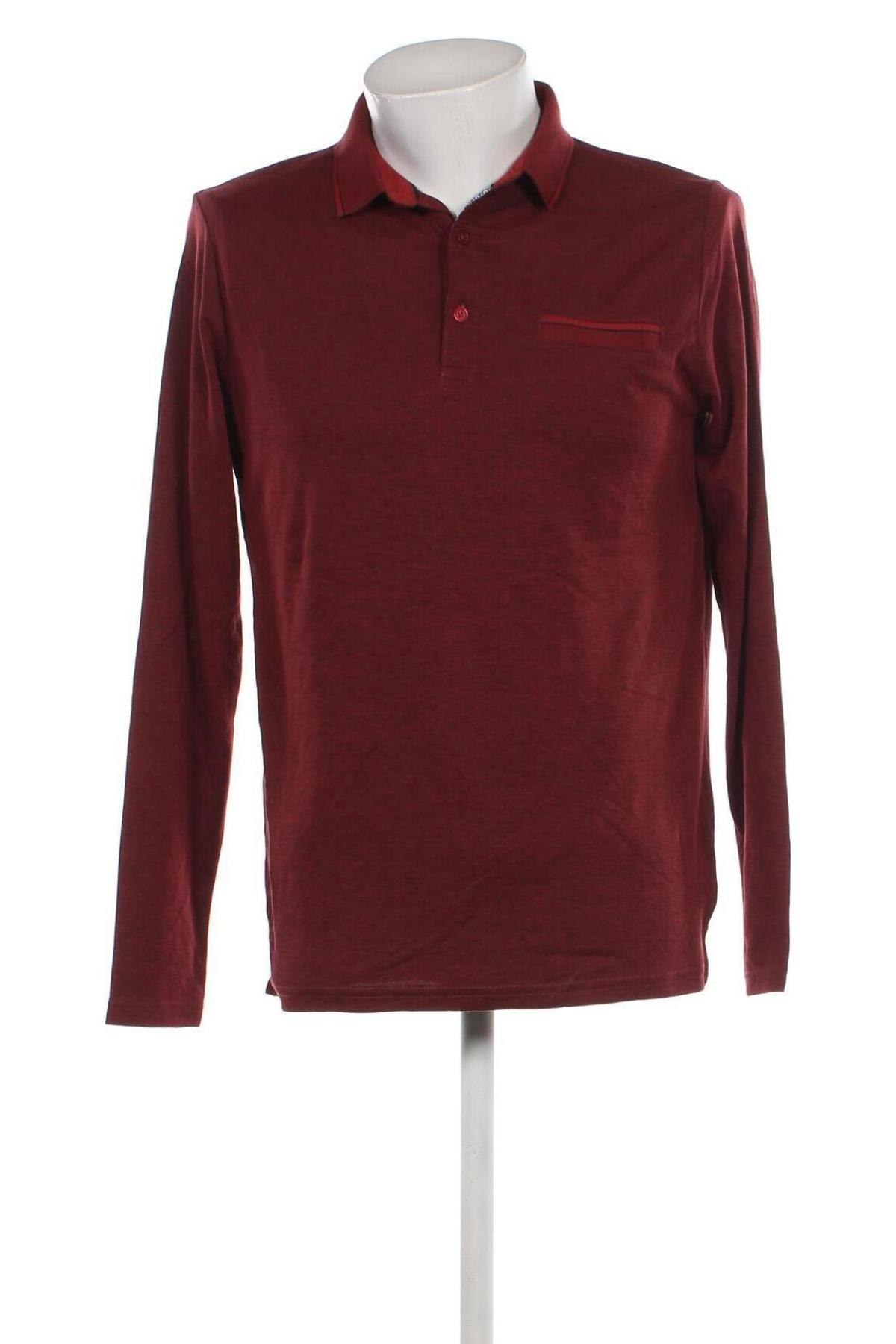Мъжка блуза Daniel Hechter, Размер M, Цвят Червен, Цена 53,69 лв.