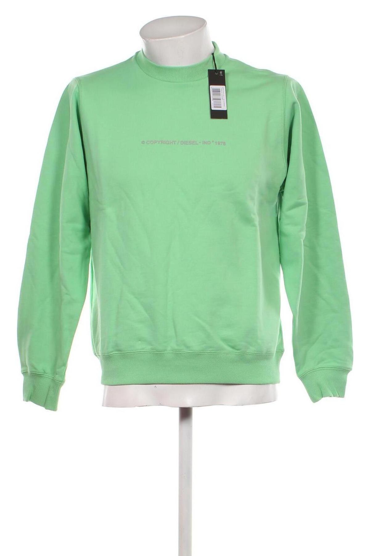 Pánske tričko  Diesel, Veľkosť S, Farba Zelená, Cena  134,63 €