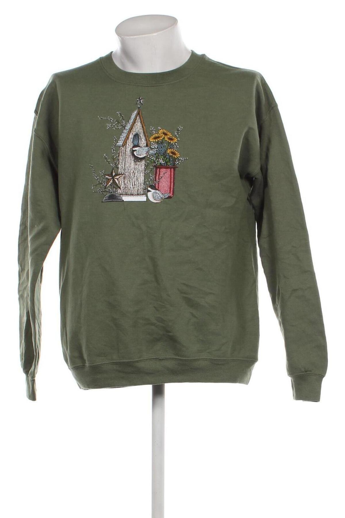 Herren Shirt Gildan, Größe L, Farbe Grün, Preis € 13,22