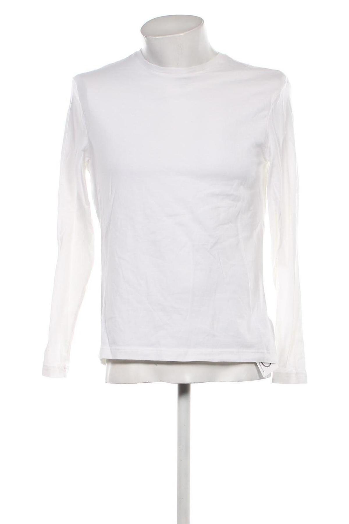 Ανδρική μπλούζα H&M, Μέγεθος L, Χρώμα Λευκό, Τιμή 10,00 €