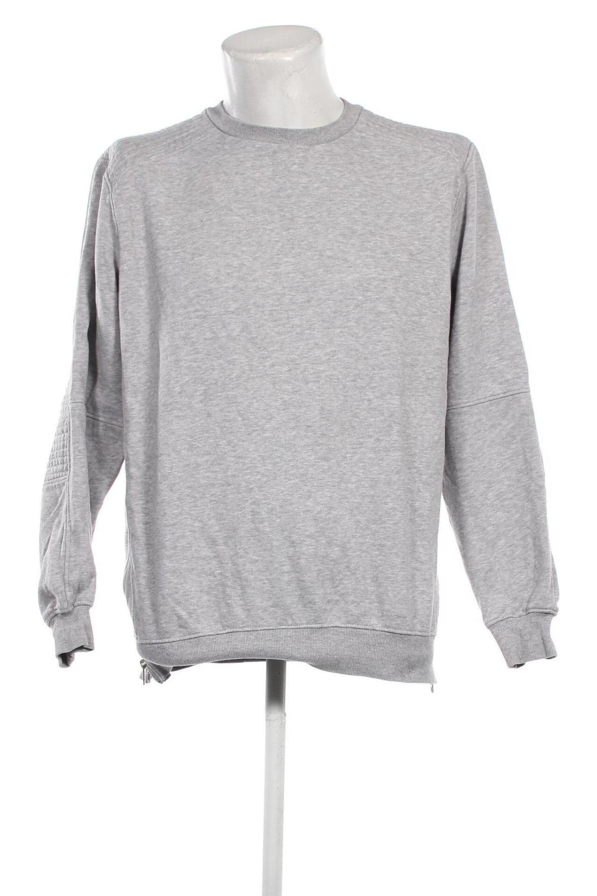 Herren Shirt H&M Divided, Größe M, Farbe Grau, Preis 7,14 €