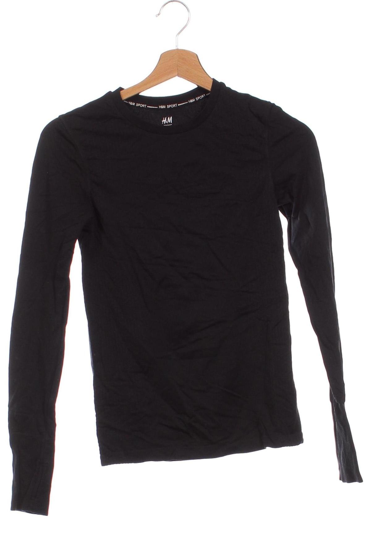 Herren Shirt H&M Sport, Größe XS, Farbe Schwarz, Preis € 16,01