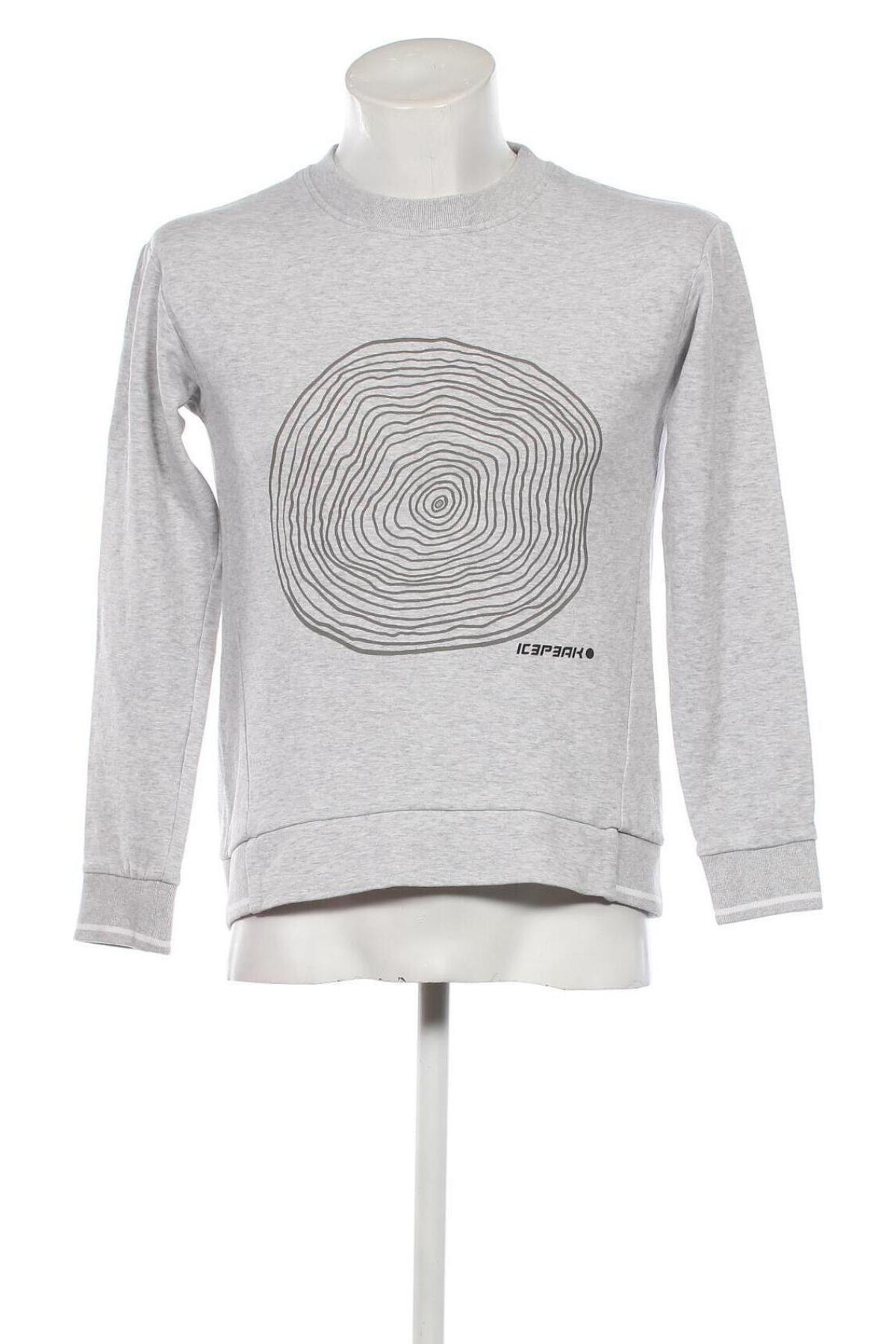 Herren Shirt Icepeak, Größe S, Farbe Grau, Preis € 26,25
