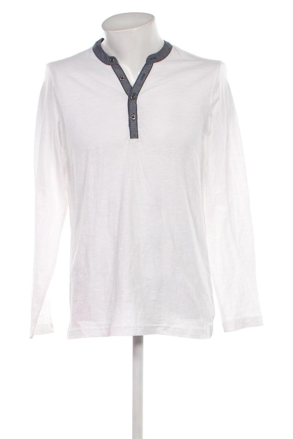Ανδρική μπλούζα Livergy, Μέγεθος M, Χρώμα Λευκό, Τιμή 6,35 €