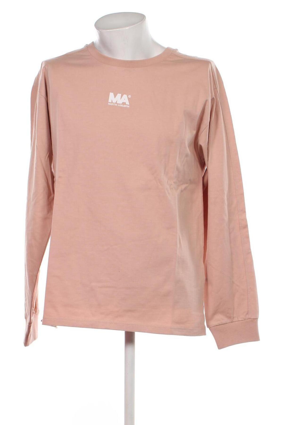 Мъжка блуза Martin Asbjorn, Размер L, Цвят Розов, Цена 164,00 лв.