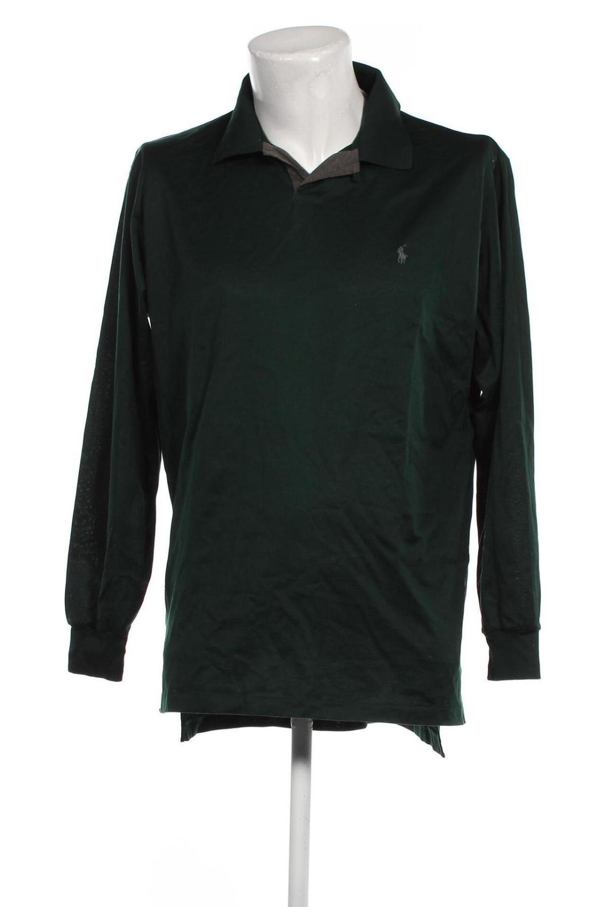 Ανδρική μπλούζα Polo By Ralph Lauren, Μέγεθος L, Χρώμα Πράσινο, Τιμή 15,35 €