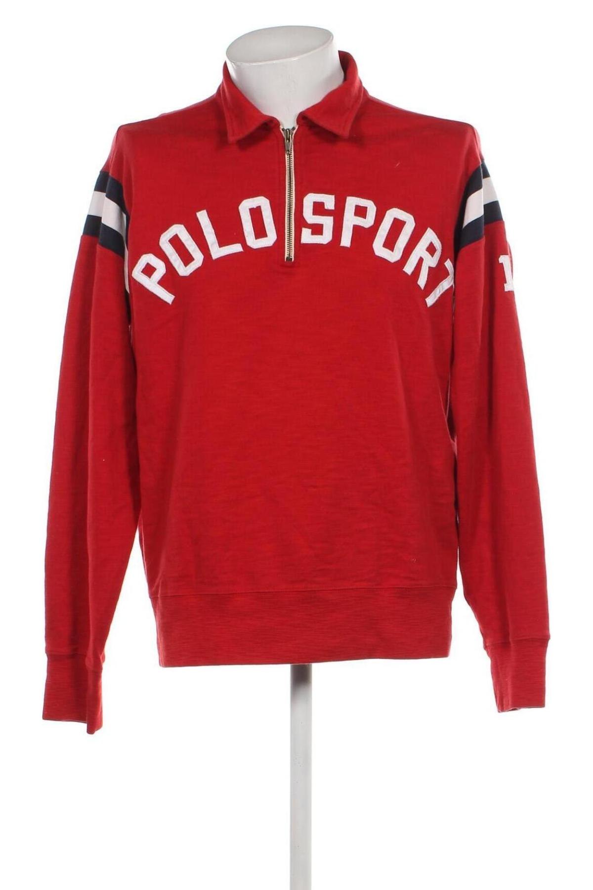 Мъжка блуза Polo Sport, Размер L, Цвят Червен, Цена 59,00 лв.