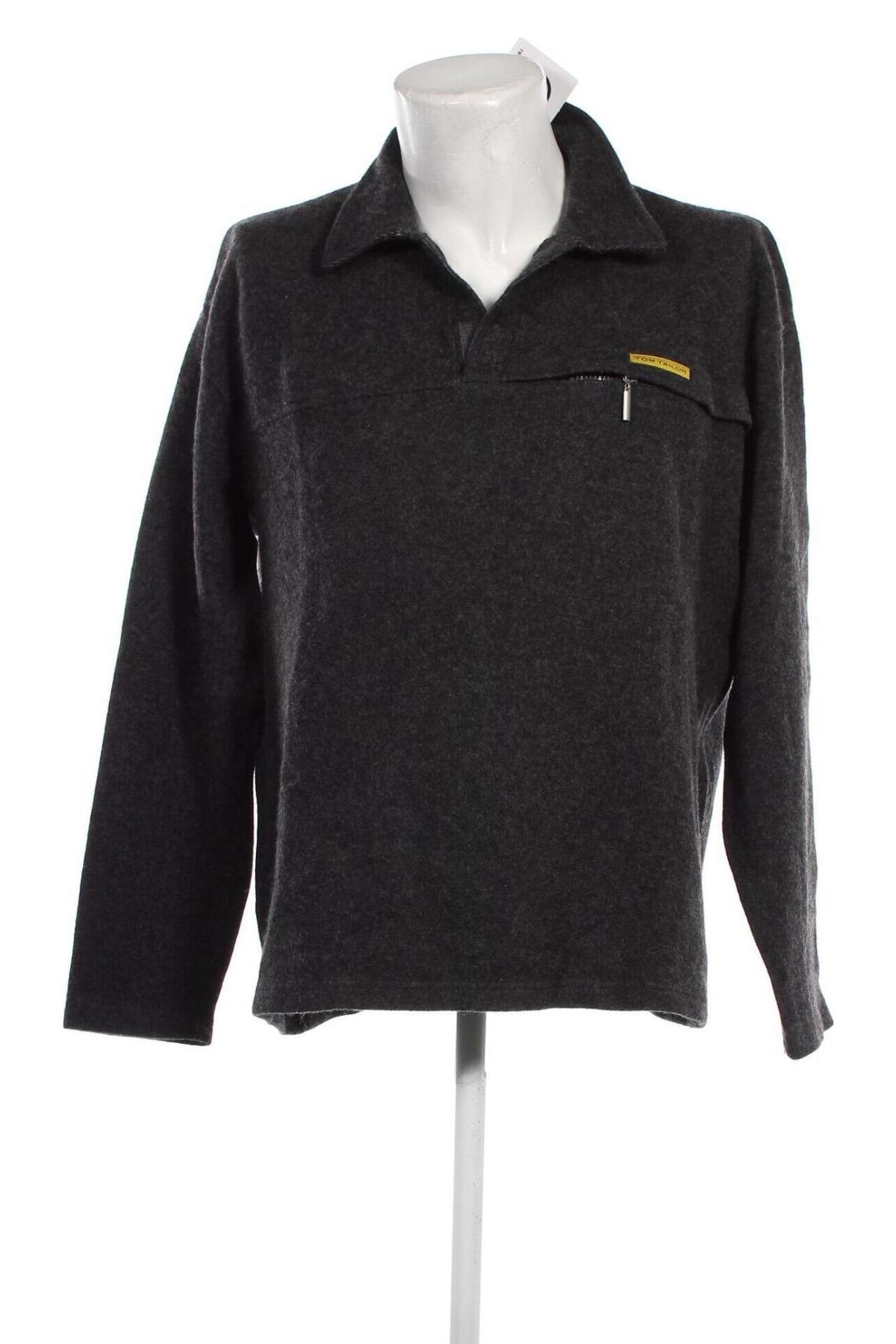 Ανδρική μπλούζα Tom Tailor, Μέγεθος L, Χρώμα Γκρί, Τιμή 9,02 €