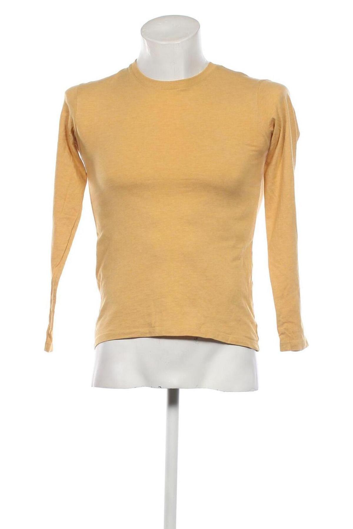 Ανδρική μπλούζα Uniqlo, Μέγεθος XXS, Χρώμα Κίτρινο, Τιμή 2,23 €