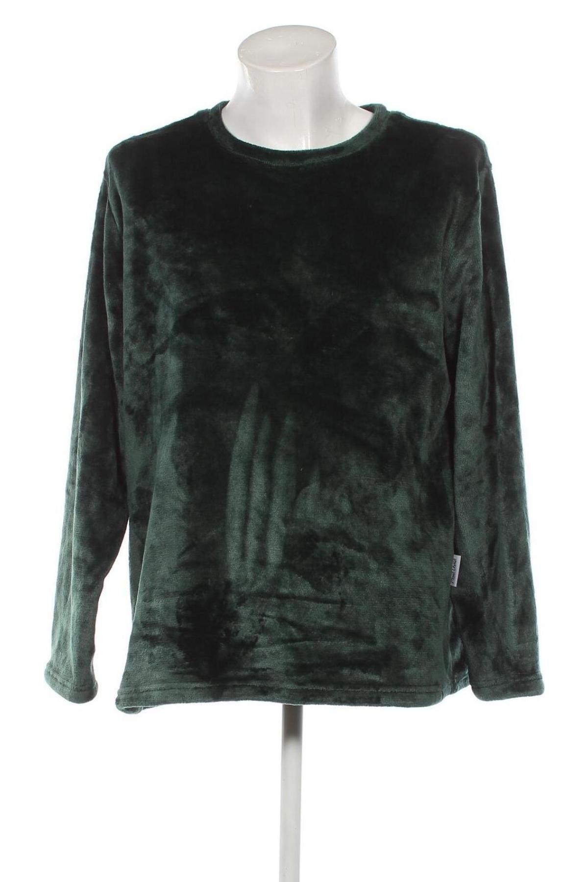 Ανδρική μπλούζα fleece, Μέγεθος XL, Χρώμα Πράσινο, Τιμή 5,05 €