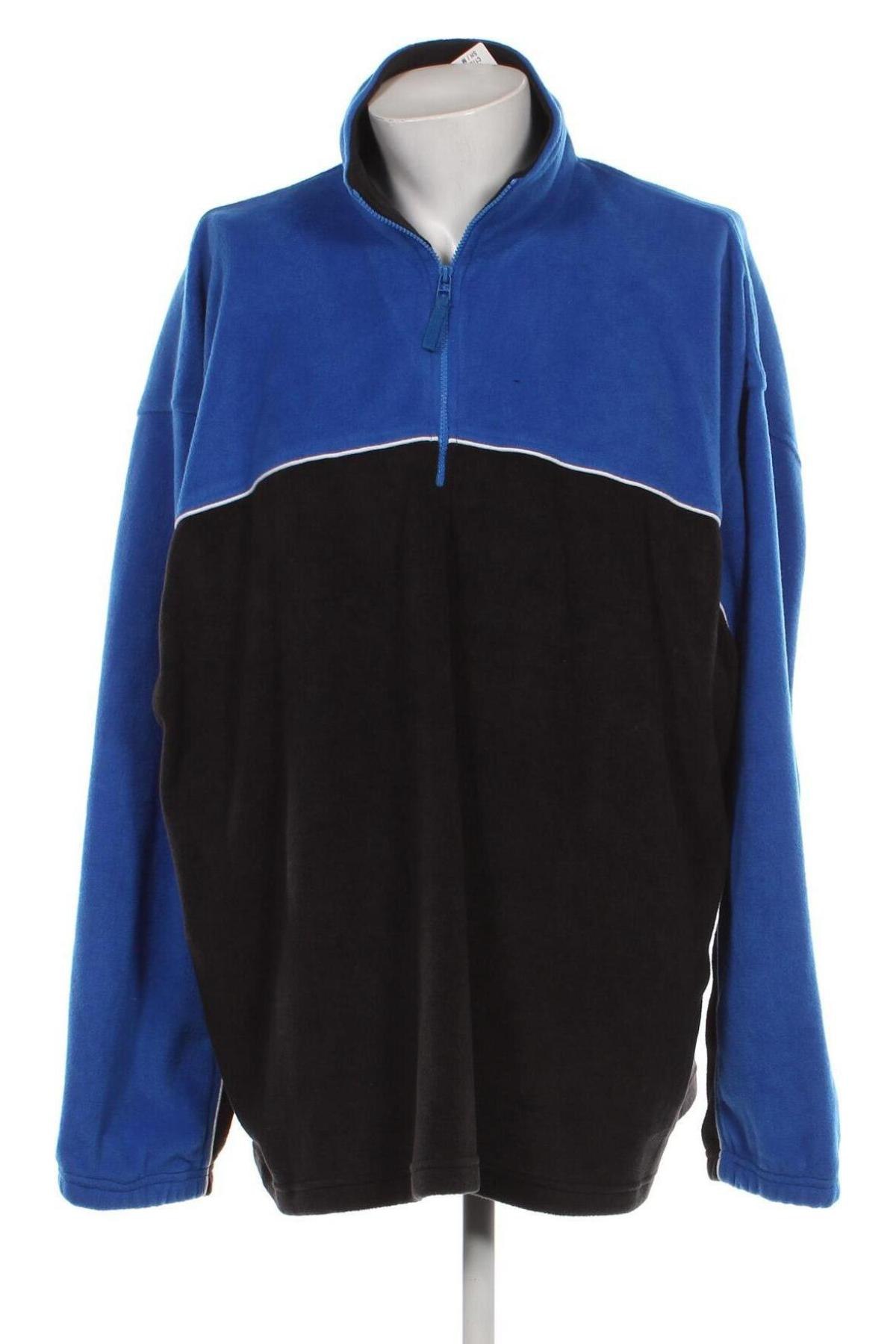 Herren Fleece Shirt, Größe XXL, Farbe Blau, Preis 5,02 €