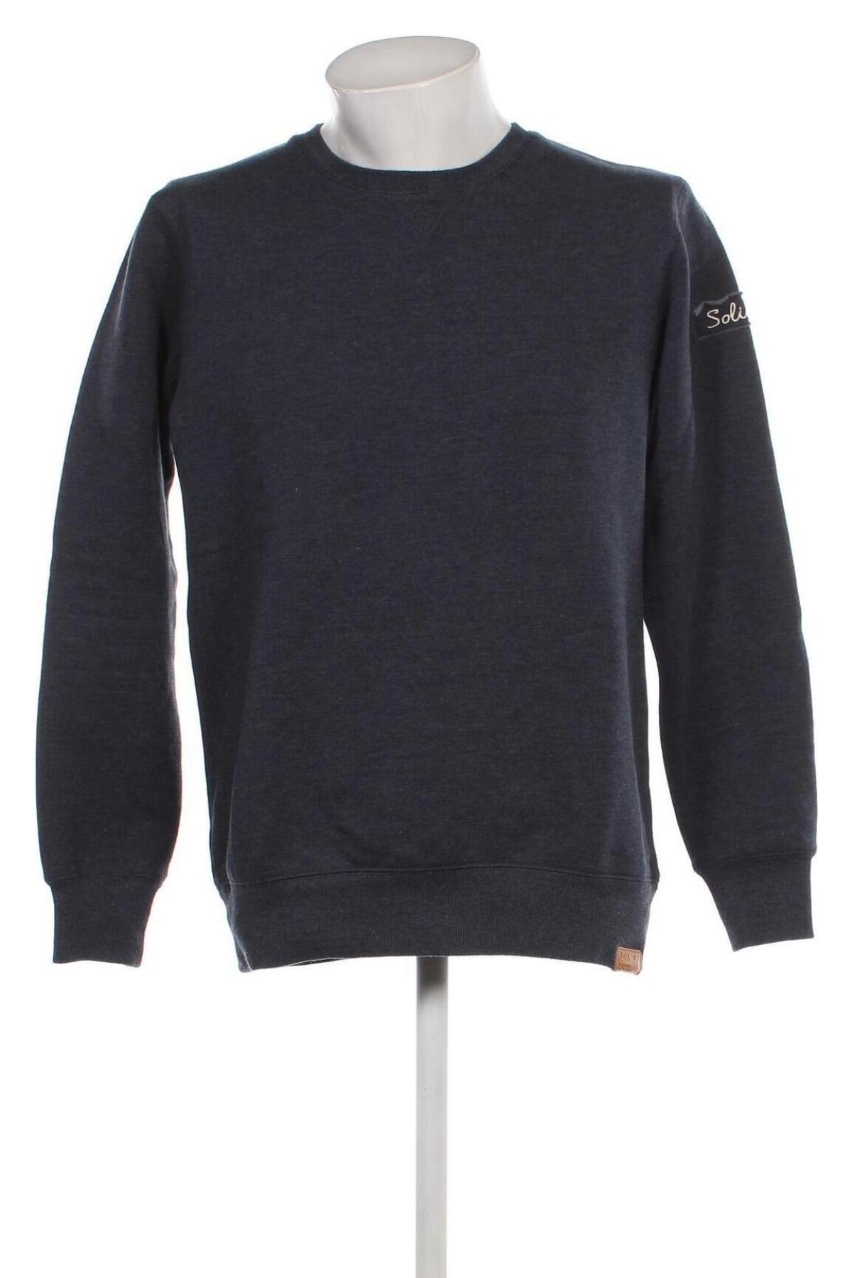 Ανδρική μπλούζα fleece ! Solid, Μέγεθος L, Χρώμα Μπλέ, Τιμή 6,68 €